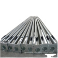 Q345 steel LED street Lamp post price of hot dip galvanized steel pole manufacturer 6m 7m 8m 9m 10m 11m 12m 13m height